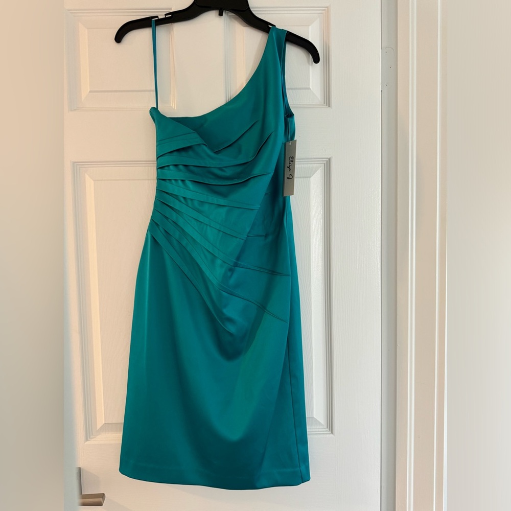 Eliza J One shoulder Dress